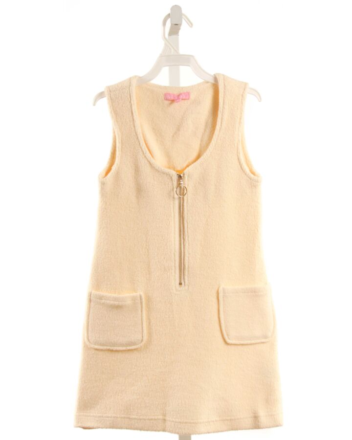 BISBY BY LITTLE ENGLISH  CREAM    KNIT DRESS