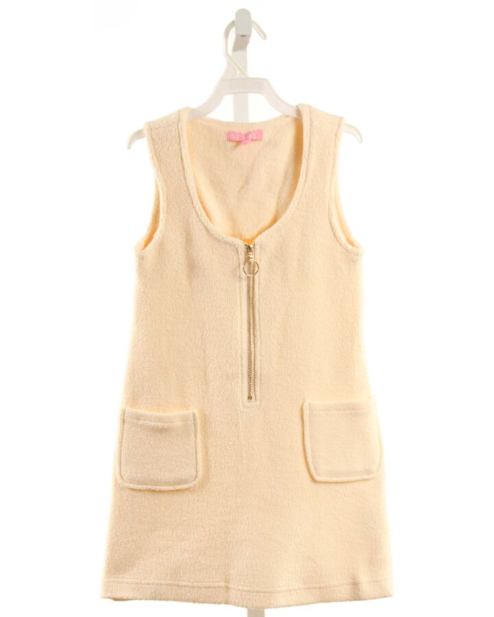 BISBY BY LITTLE ENGLISH  CREAM    KNIT DRESS