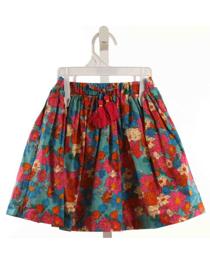 BISBY BY LITTLE ENGLISH  HOT PINK  FLORAL  SKORT