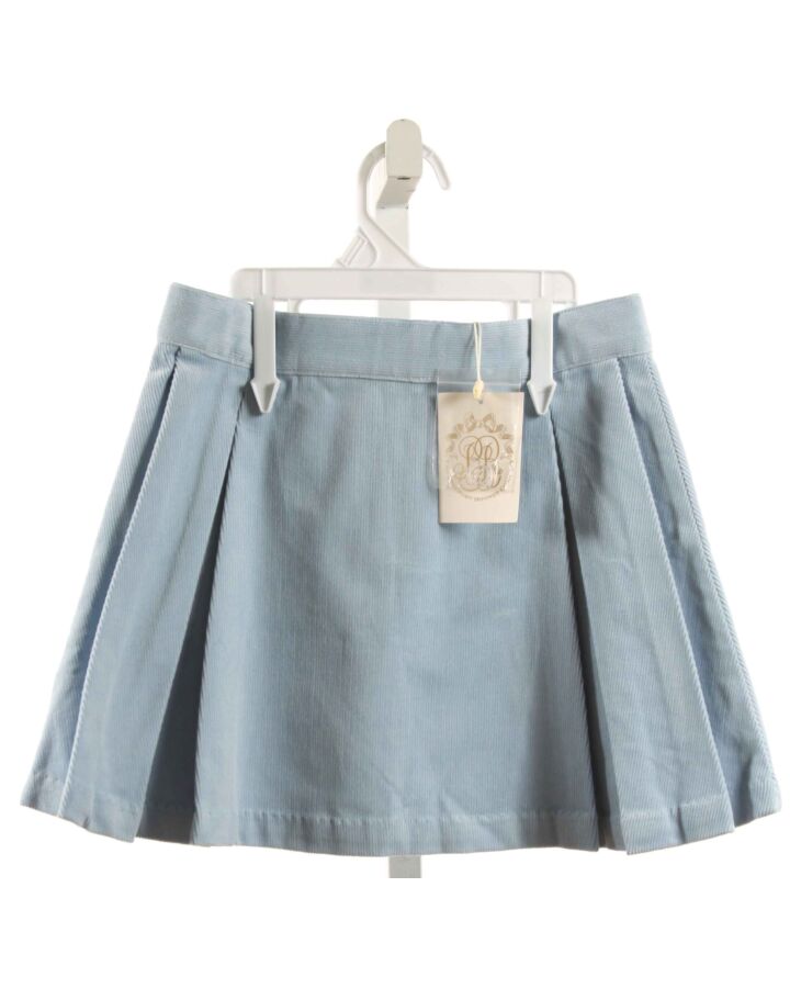 THE BEAUFORT BONNET COMPANY  LT BLUE CORDUROY   SKIRT