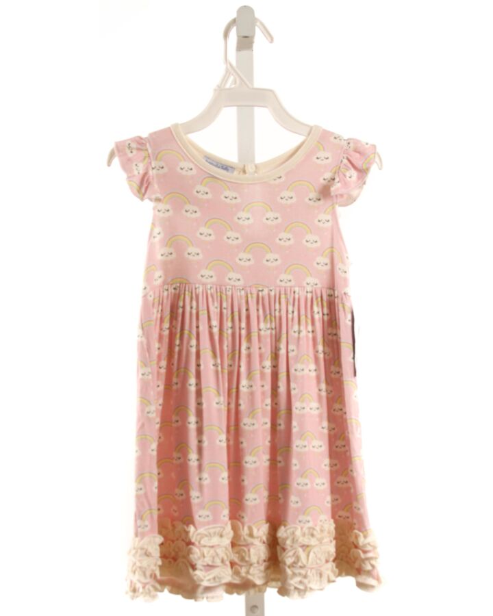 MAGNOLIA BABY  PINK  PRINT  KNIT DRESS