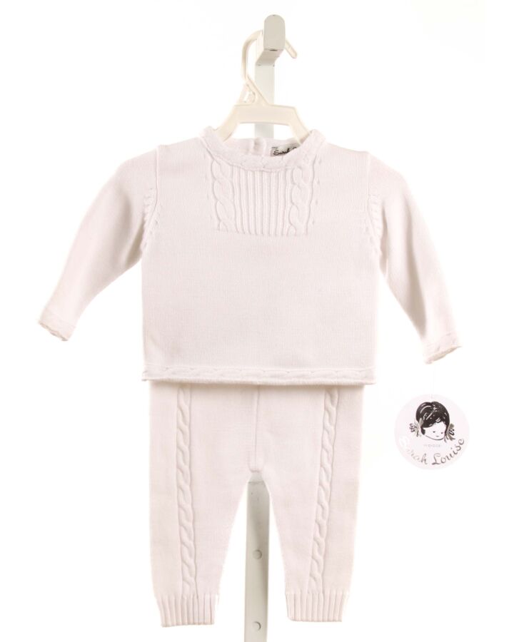 SARAH LOUISE  WHITE    2-PIECE OUTFIT