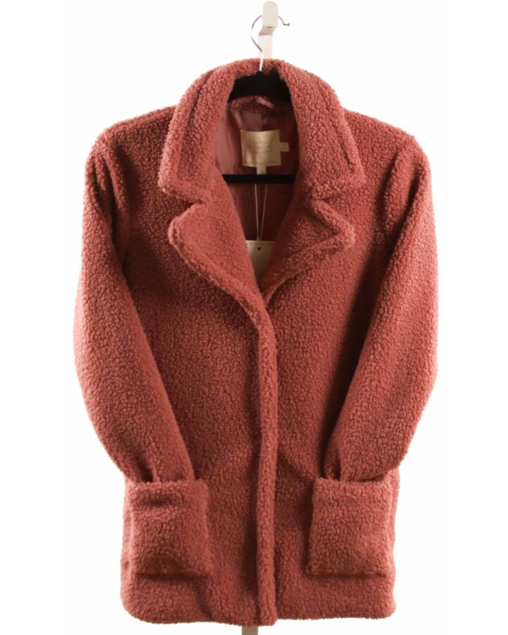 CREAMIE  PINK FLEECE   OUTERWEAR