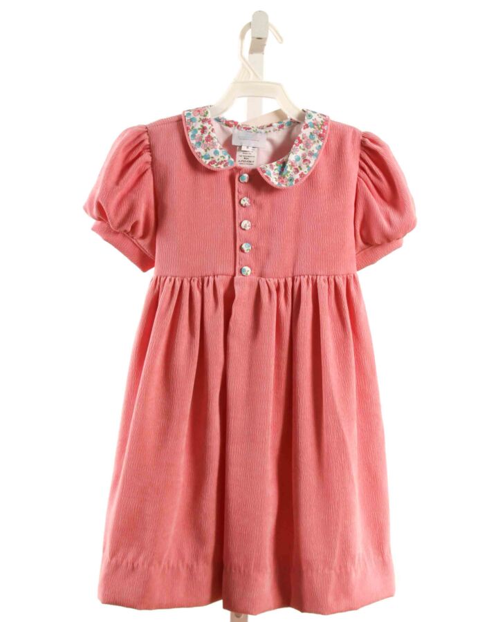 JAMES & LOTTIE  PINK CORDUROY FLORAL  DRESS