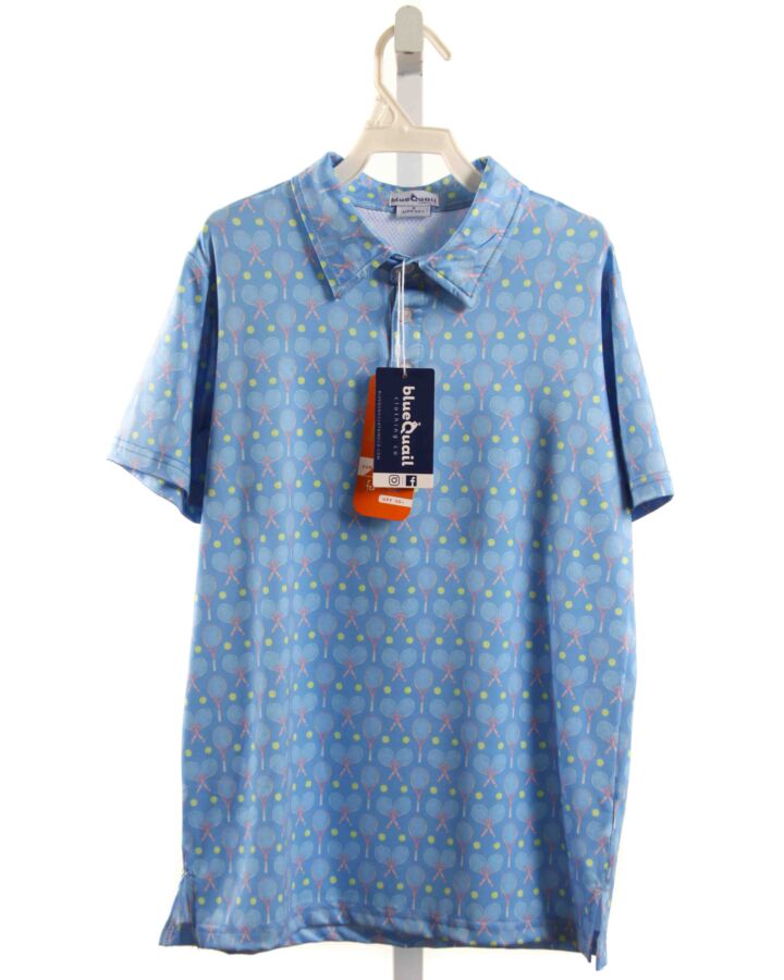 BLUE QUAIL  BLUE    KNIT SS SHIRT