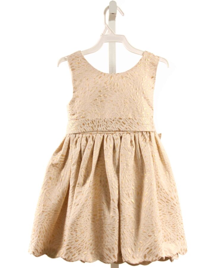 BROWN BOWEN & COMPANY  GOLD    PARTY DRESS