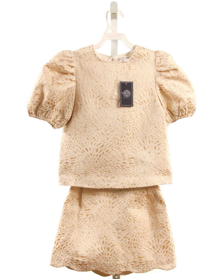 BROWN BOWEN & COMPANY  GOLD    2-PIECE DRESSY OUTFIT