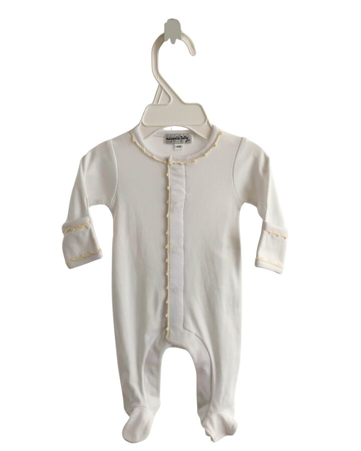 MAGNOLIA BABY  WHITE    LAYETTE WITH PICOT STITCHING