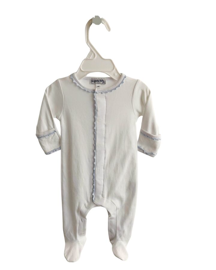 MAGNOLIA BABY  WHITE    LAYETTE WITH PICOT STITCHING