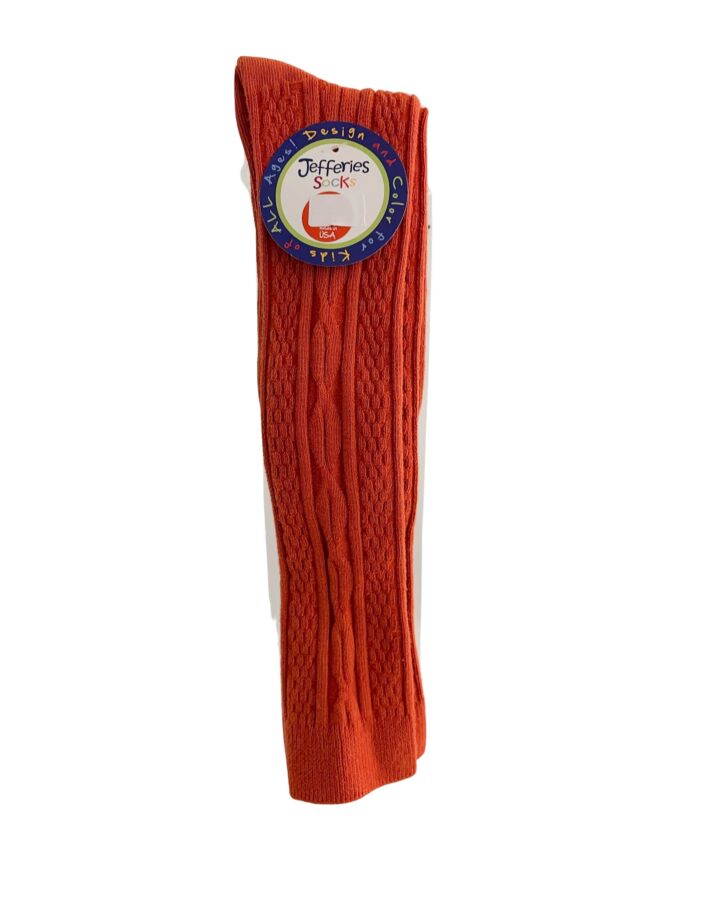 JEFFERIES SOCKS  ORANGE    SOCKS