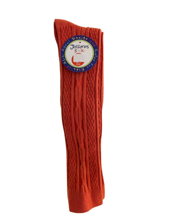JEFFERIES SOCKS  ORANGE    SOCKS
