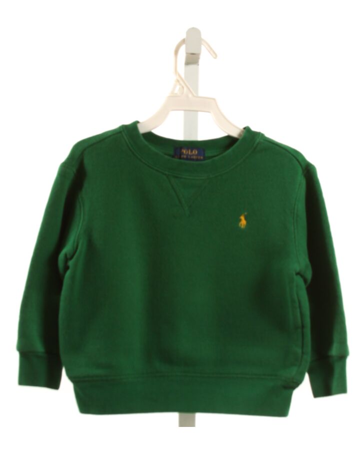 POLO BY RALPH LAUREN  GREEN    SWEATER