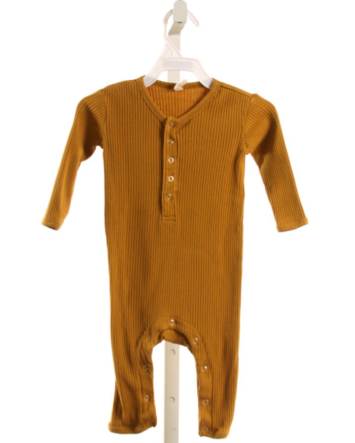 QUINCY MAE  MUSTARD    KNIT ROMPER