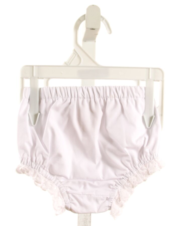 THE BEAUFORT BONNET COMPANY  WHITE    BLOOMERS WITH EYELET TRIM