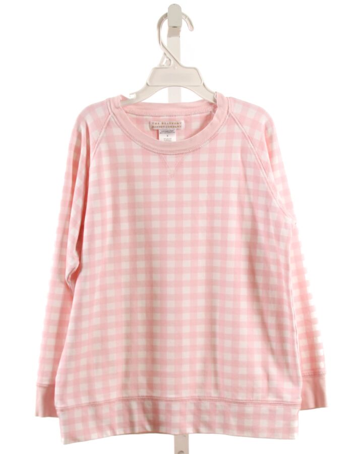 THE BEAUFORT BONNET COMPANY  PINK  GINGHAM  PULLOVER