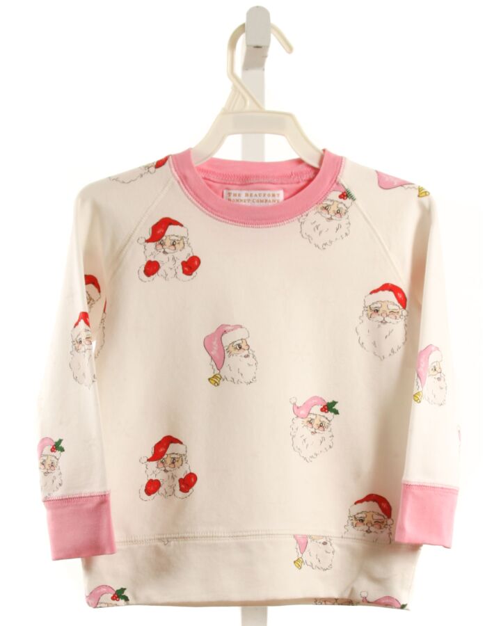 THE BEAUFORT BONNET COMPANY  WHITE  PRINT  PULLOVER