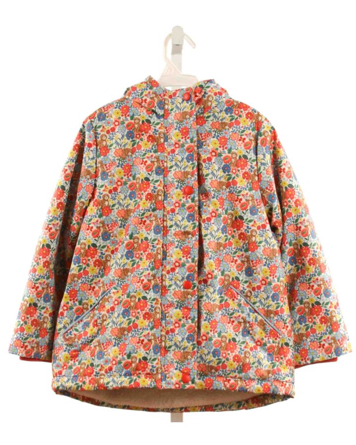 MINI BODEN  MULTI-COLOR  FLORAL  OUTERWEAR