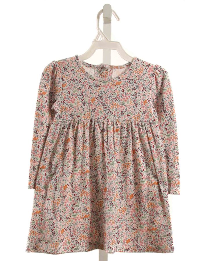 MAGNETIC ME  MULTI-COLOR  FLORAL  KNIT DRESS