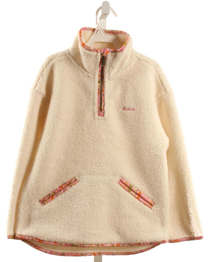 BARBOUR  CREAM FLEECE   PULLOVER