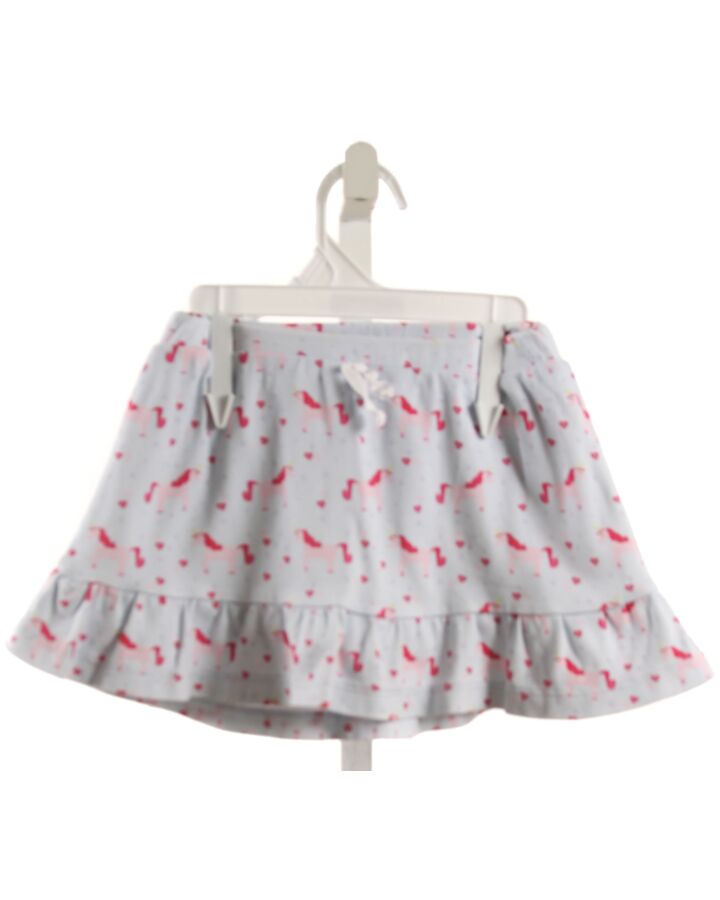 THE PROPER PEONY  LT BLUE    SKORT