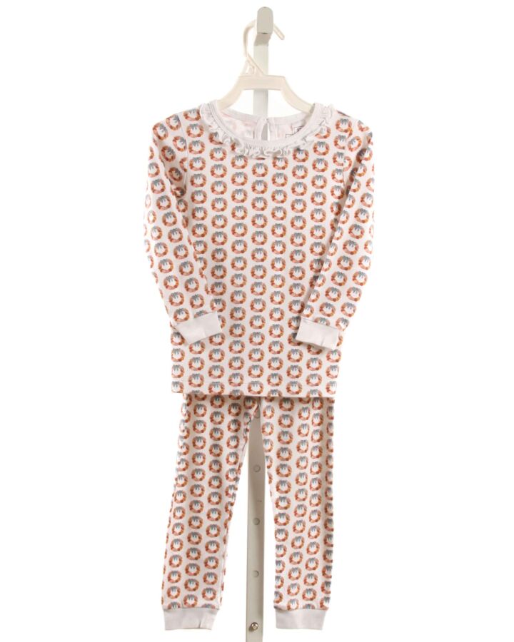 LILA + HAYES  ORANGE  PRINT  LOUNGEWEAR