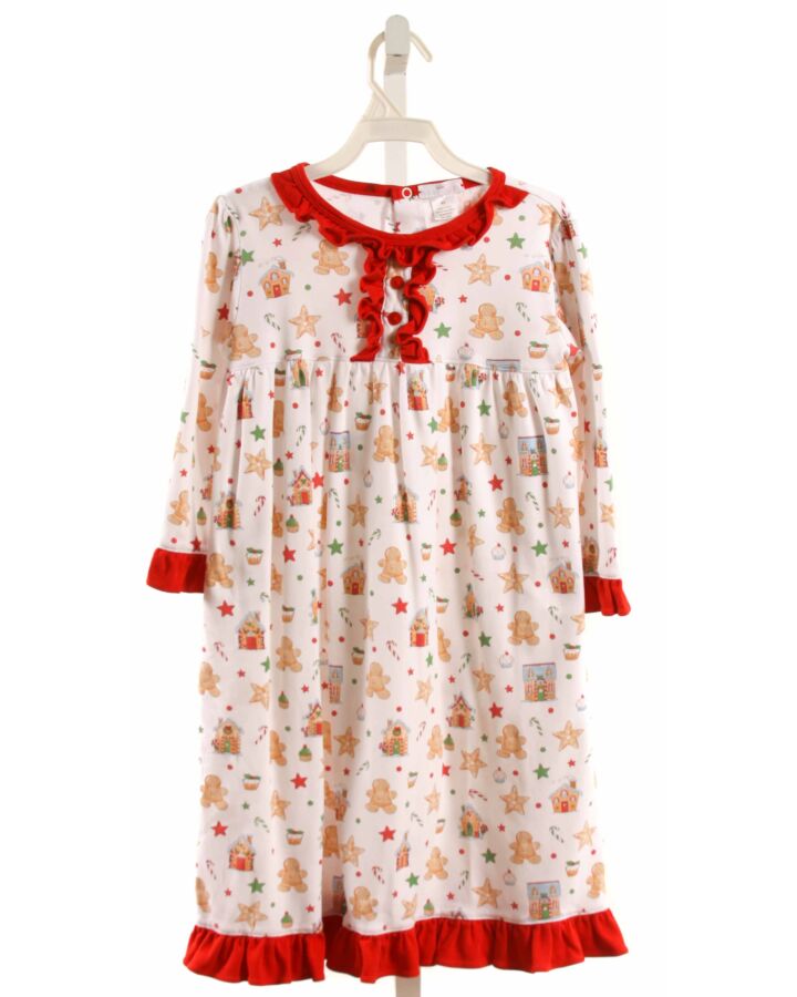 BABY BLISS  RED   PRINTED DESIGN LOUNGEWEAR