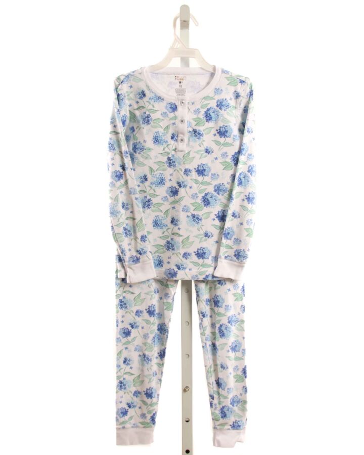 ROBERTA ROLLER RABBIT  BLUE  FLORAL PRINTED DESIGN LOUNGEWEAR