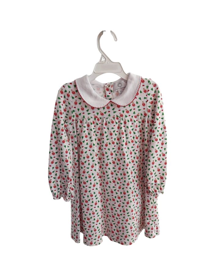 THE PROPER PEONY  MULTI-COLOR    KNIT DRESS WITH PICOT STITCHING