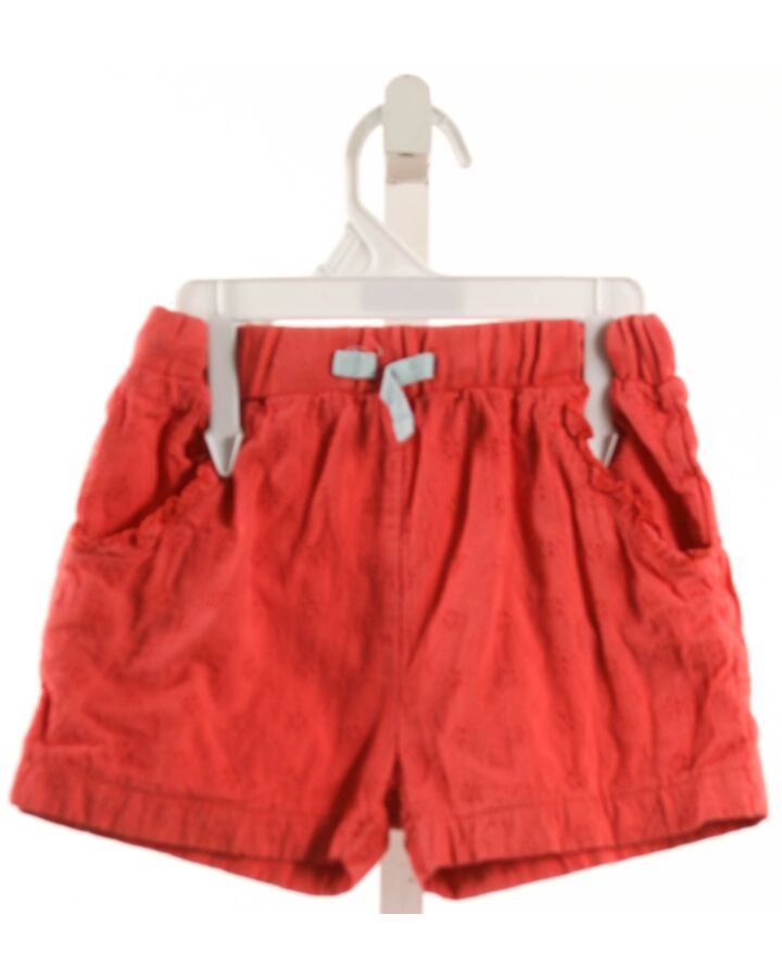 BABY BODEN  RED EYELET   SHORTS