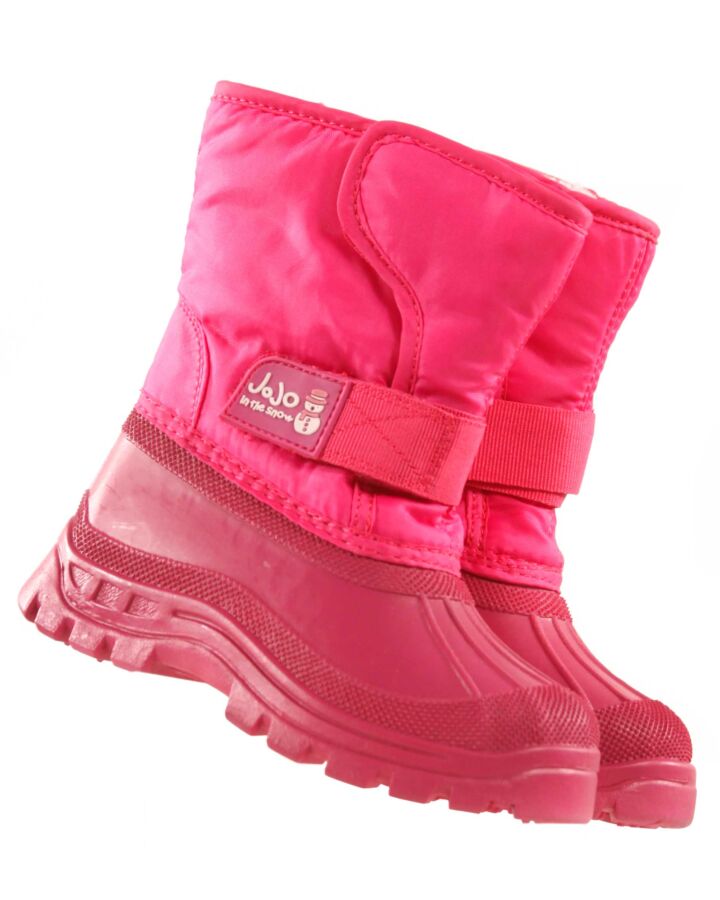 JOJO MAMAN BEBE PINK BOOTS *NEW WITHOUT TAG *NWT SIZE TODDLER 8