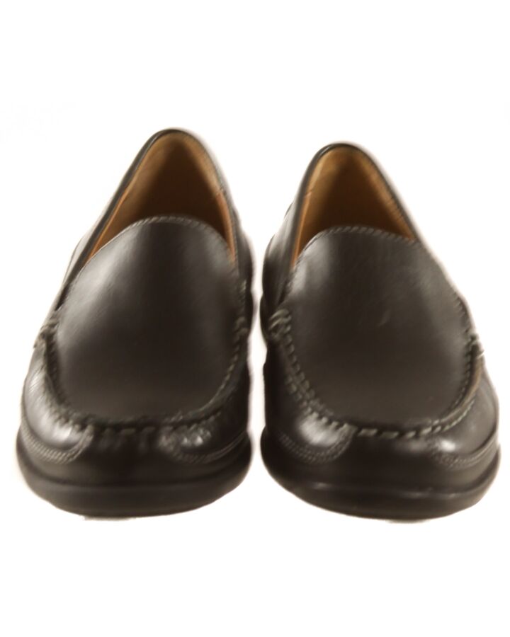 JOHNSTON & MURPHY BLACK LOAFERS  *EUC SIZE TODDLER 13