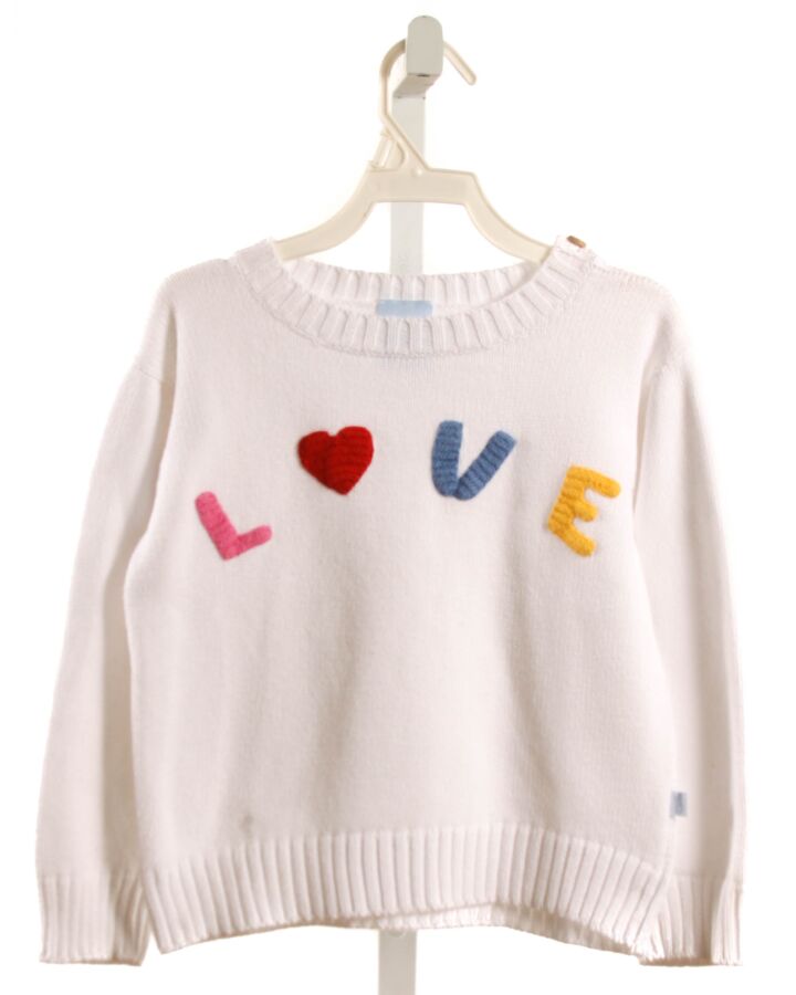 BELLA BLISS  WHITE    SWEATER