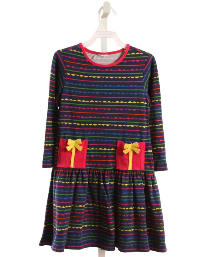 NO TAG  BLUE  STRIPED  KNIT DRESS