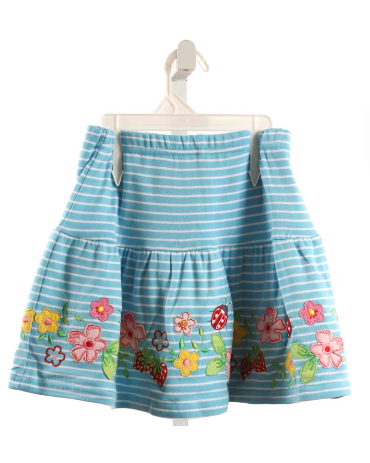 JOJO MAMAN BEBE  BLUE KNIT STRIPED  SKORT