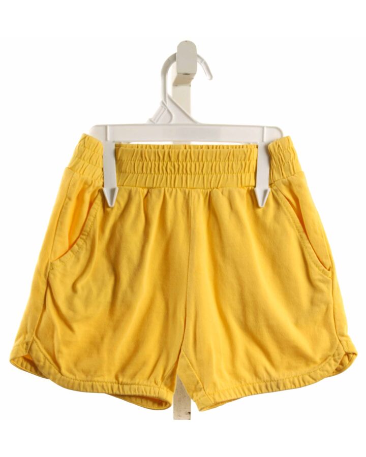 HANNA ANDERSSON  YELLOW KNIT   SHORTS