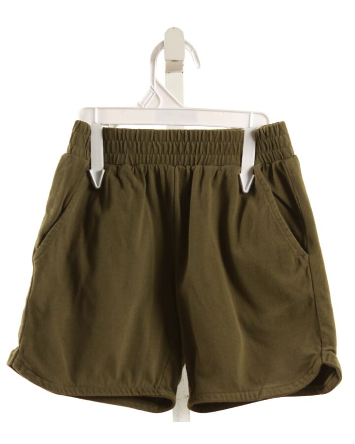 HANNA ANDERSSON  GREEN KNIT   SHORTS