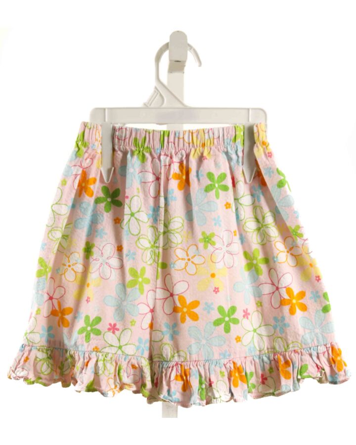 LITTLE ENGLISH  PINK SEERSUCKER FLORAL  SHORTS