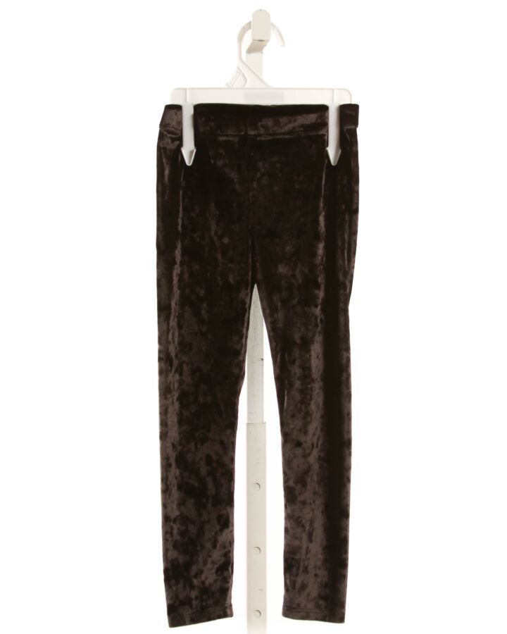 TUCKER & TATE  BLACK VELOUR   LEGGINGS