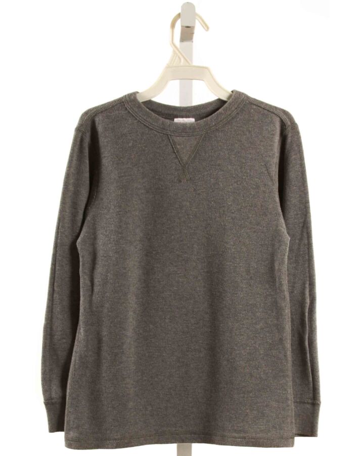 HANNA ANDERSSON  GRAY    KNIT LS SHIRT