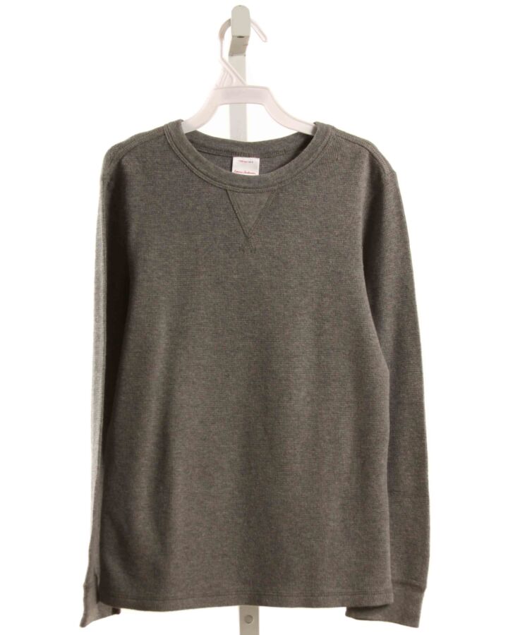 HANNA ANDERSSON  GRAY    KNIT LS SHIRT