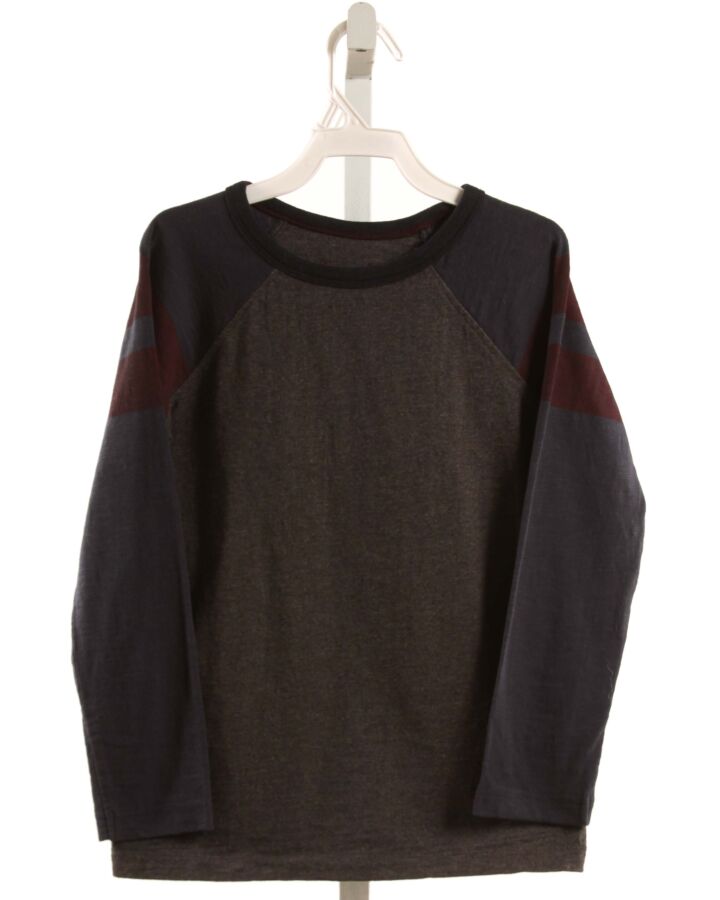 JOHNNIE-B  GRAY    KNIT LS SHIRT