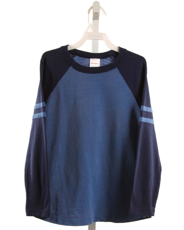 HANNA ANDERSSON  BLUE    KNIT LS SHIRT
