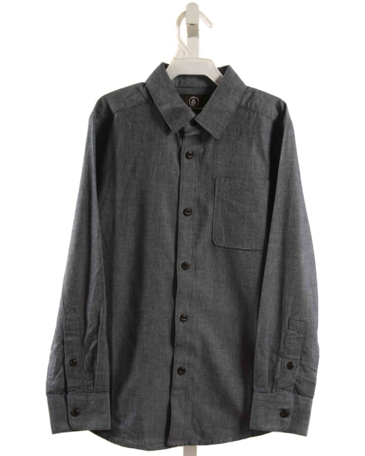 VOLCOM  CHAMBRAY    DRESS SHIRT