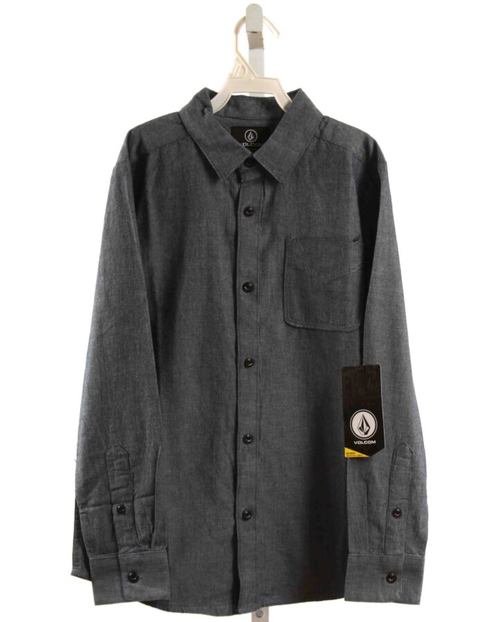 VOLCOM  CHAMBRAY    DRESS SHIRT