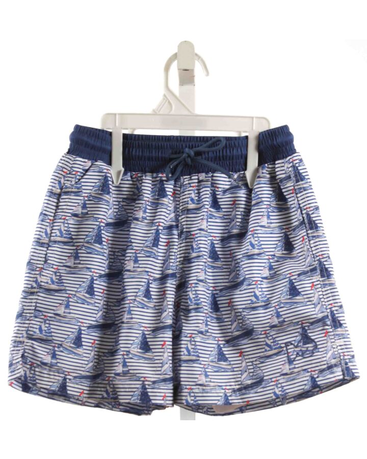 PRODOH  BLUE  STRIPED  SWIM TRUNKS