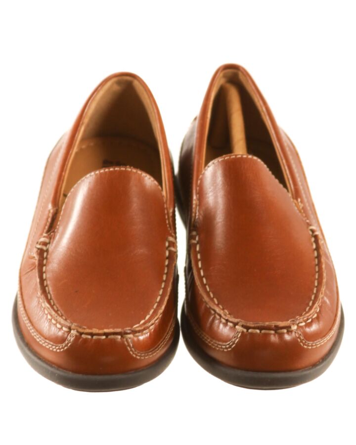 JOHNSTON & MURPHY BROWN LOAFERS *NEW WITHOUT TAG *NWT SIZE TODDLER 13.5
