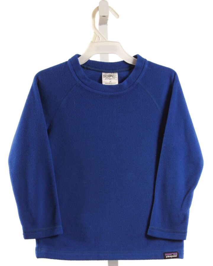 PATAGONIA  BLUE FLEECE   KNIT LS SHIRT