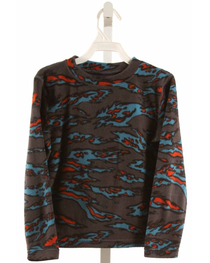 BURTON  GRAY FLEECE   KNIT LS SHIRT