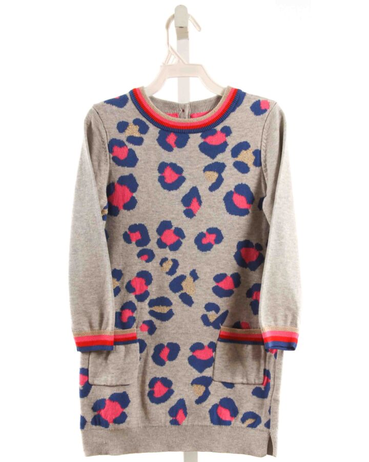MINI BODEN  GRAY    KNIT DRESS