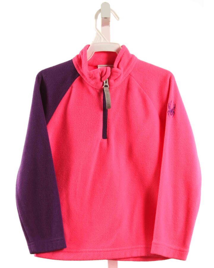 SPYDER  PINK FLEECE   PULLOVER